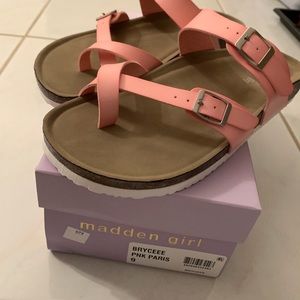 Madden Girl Birk sandals